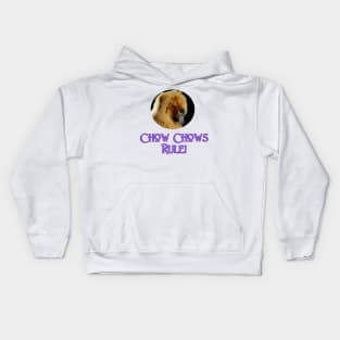 Chow Chows Rule! Kids Hoodie